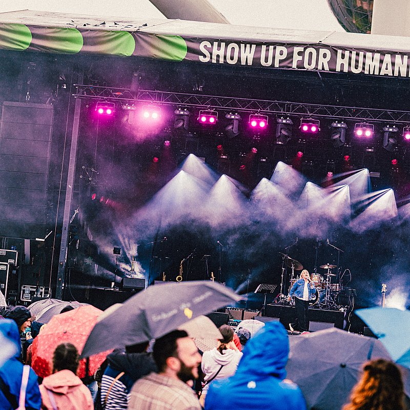 Sandra Kim at Show Up For Humanity