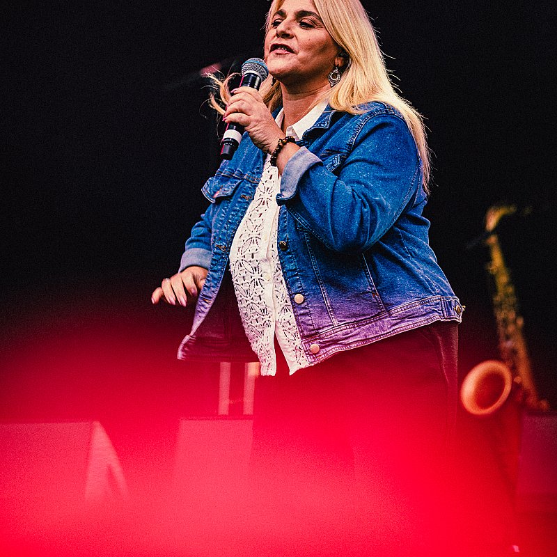 Sandra Kim at Show Up For Humanity
