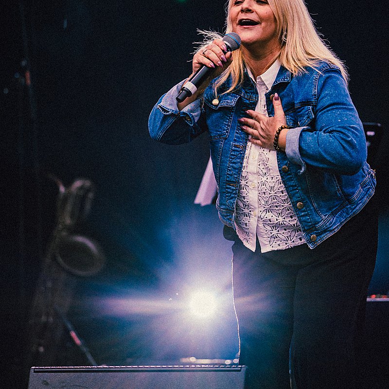 Sandra Kim at Show Up For Humanity