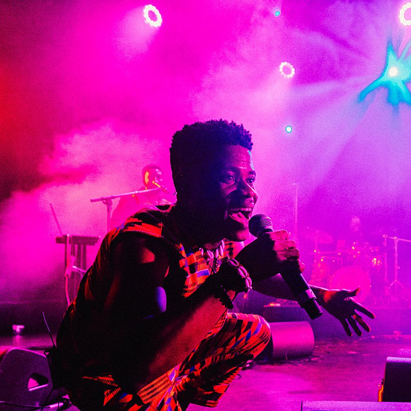 Nana Osei Twum Barima at Handelsbeurs