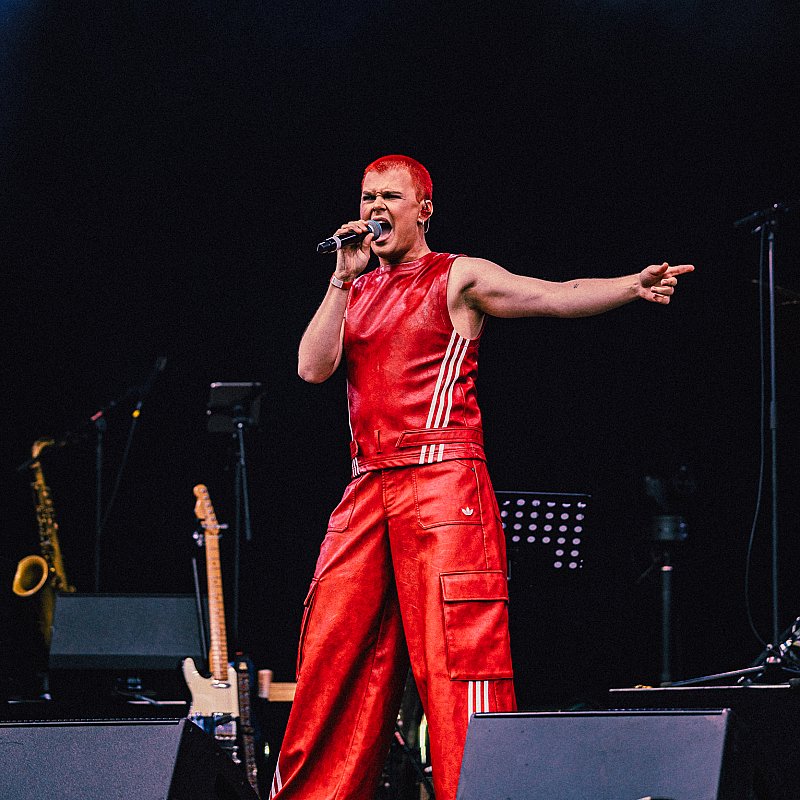 Red Sebastian at Show Up For Humanity