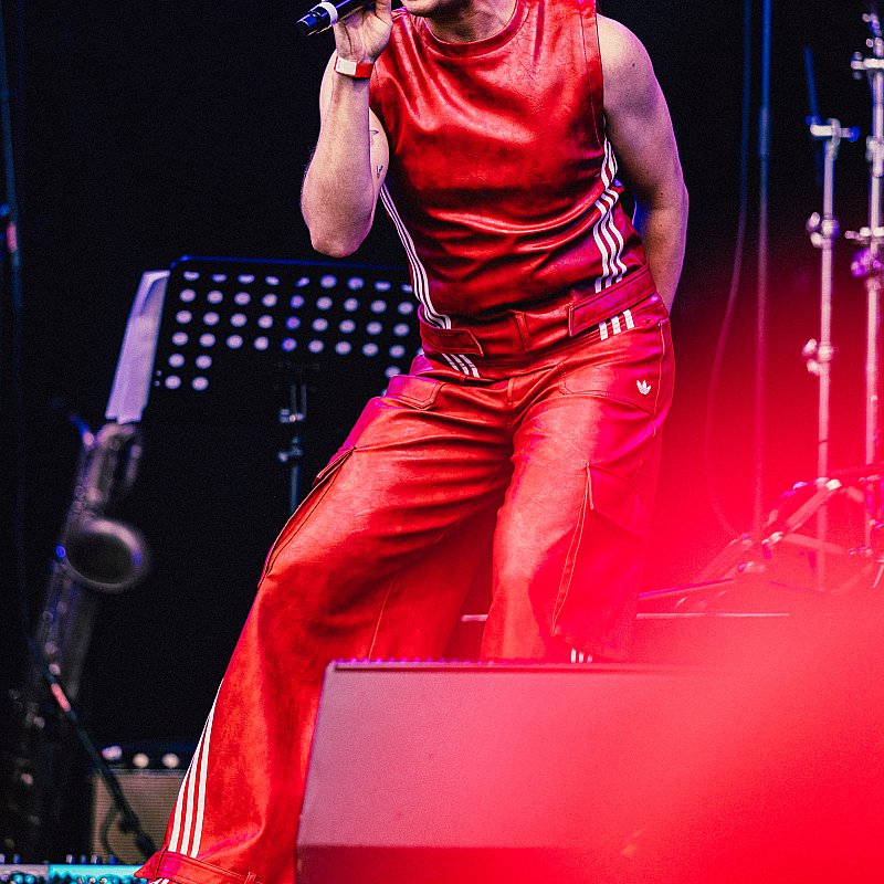 Red Sebastian at Show Up For Humanity