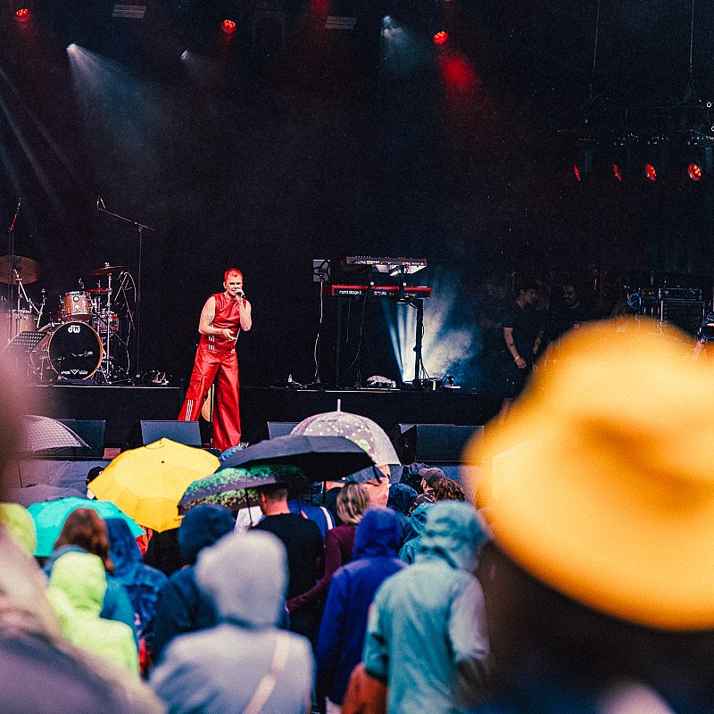 Red Sebastian at Show Up For Humanity