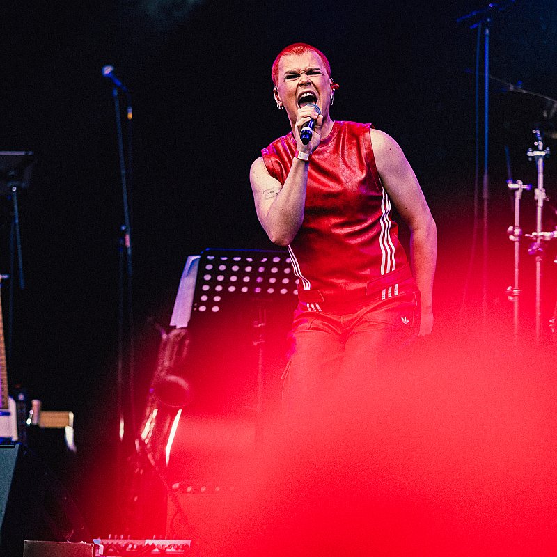 Red Sebastian at Show Up For Humanity