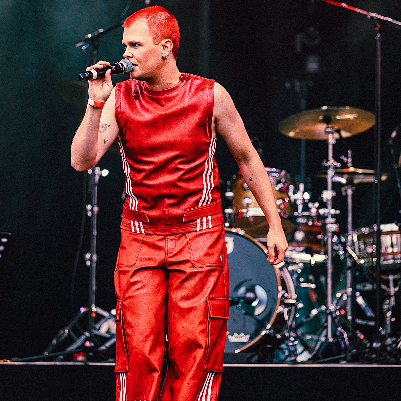 Red Sebastian at Show Up For Humanity
