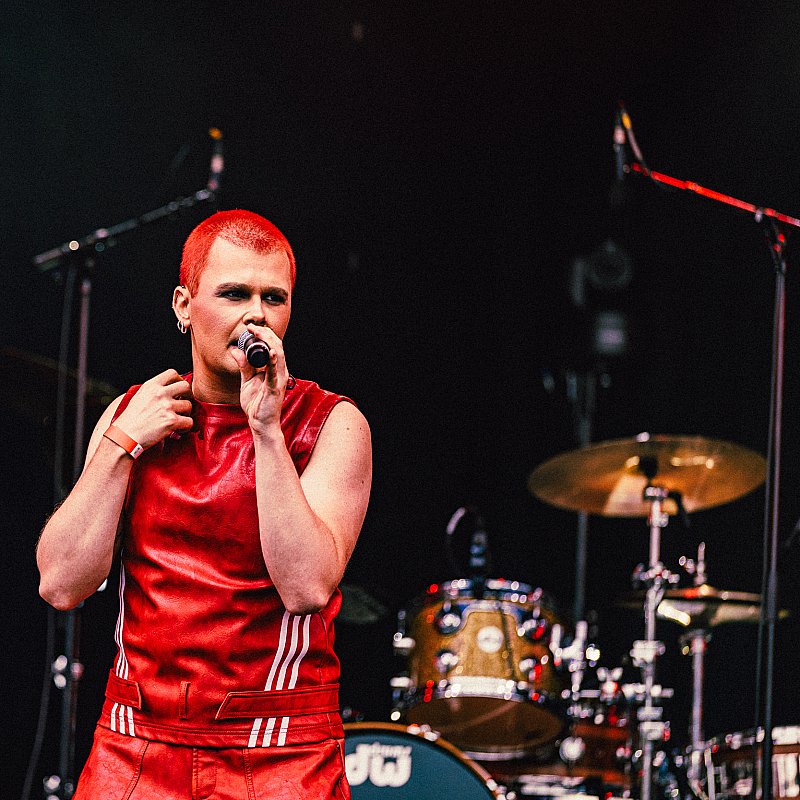 Red Sebastian at Show Up For Humanity
