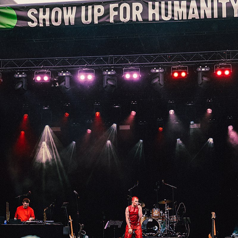 Red Sebastian at Show Up For Humanity