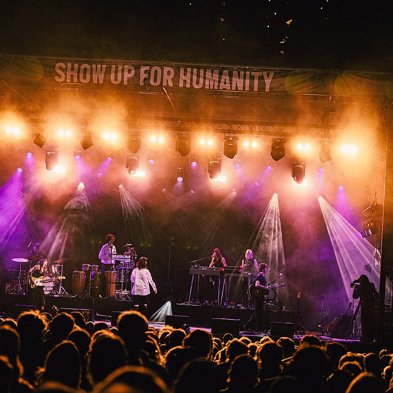 Sylvie Kreusch at Show Up For Humanity