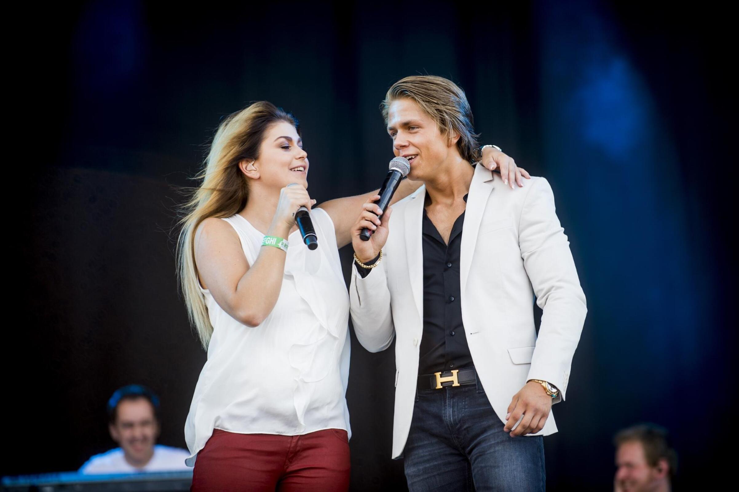 Roxeanne & André jr. Hazes · foto 1