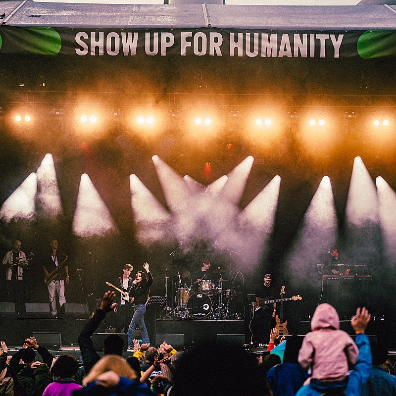 RORI at Show Up For Humanity