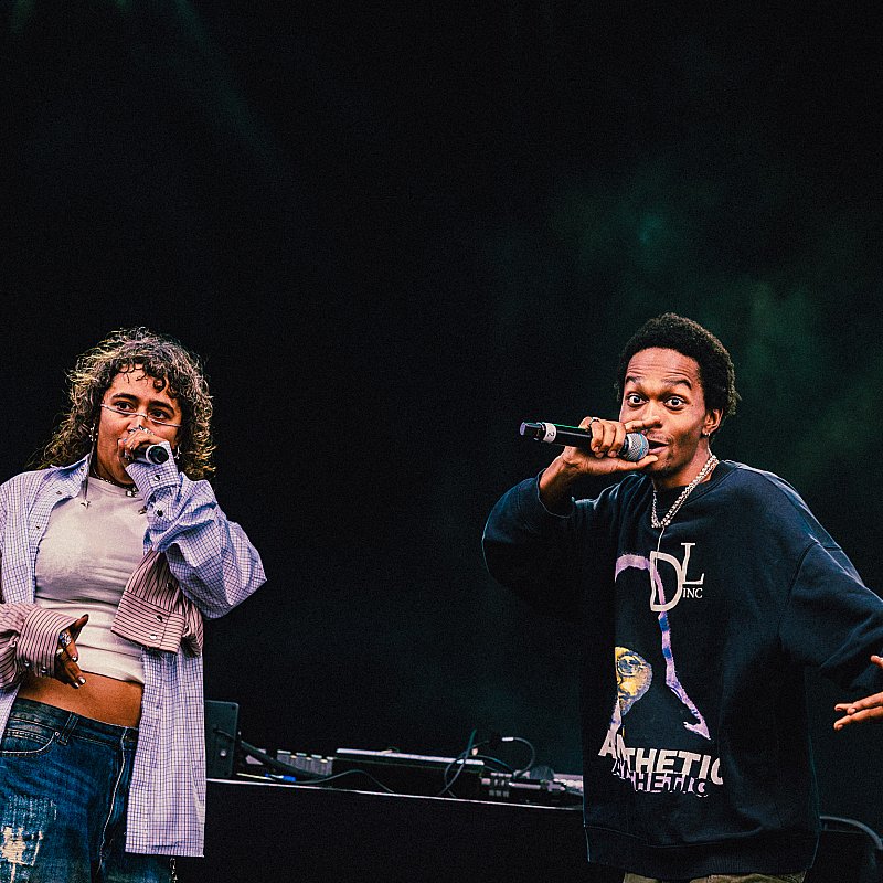 Blu Samu at Show Up For Humanity