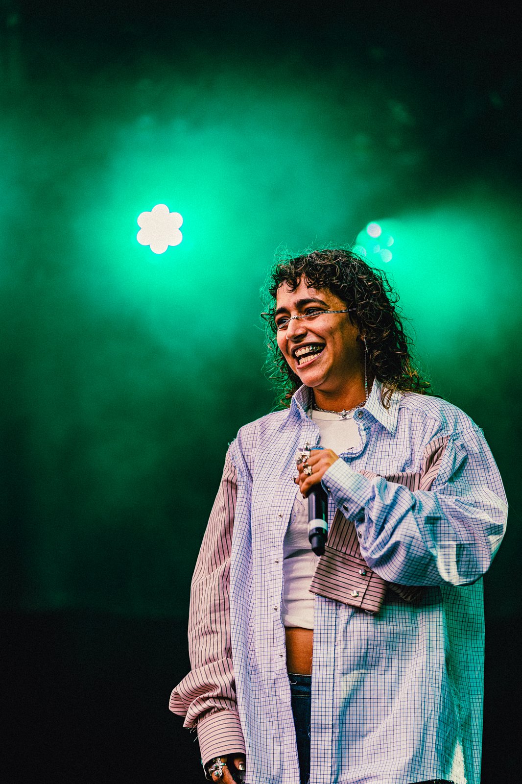 Blu Samu at Show Up For Humanity