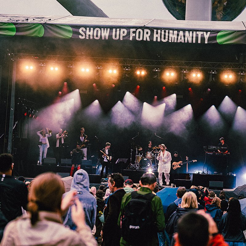 Gustaph at Show Up For Humanity
