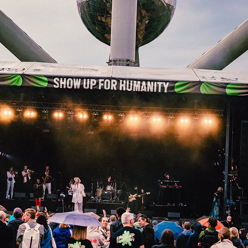 Gustaph at Show Up For Humanity