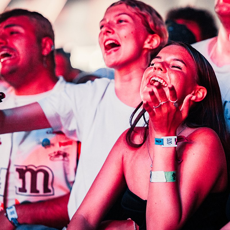 girl in red at Pukkelpop 2023