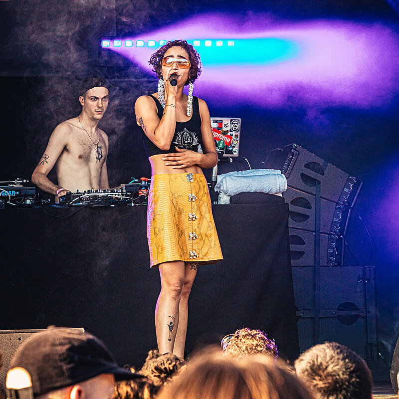 Blu Samu at Fire Is Gold 2019