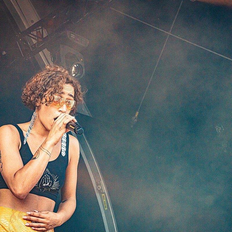 Blu Samu at Fire Is Gold 2019