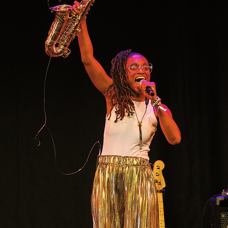 Lakecia Benjamin at Gent Jazz 2026