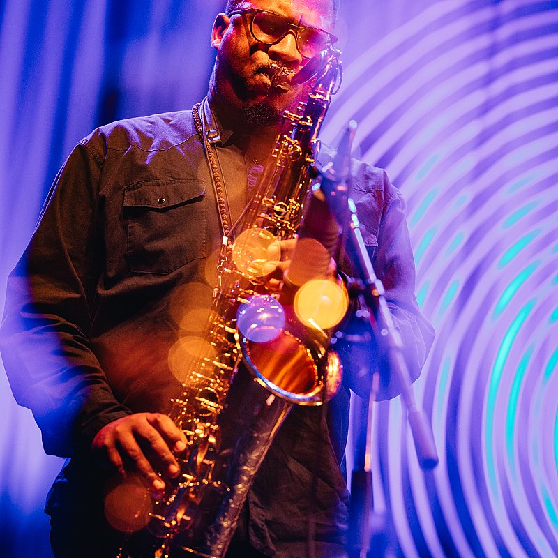 James Brandon Lewis Trio at Gent Jazz 2024