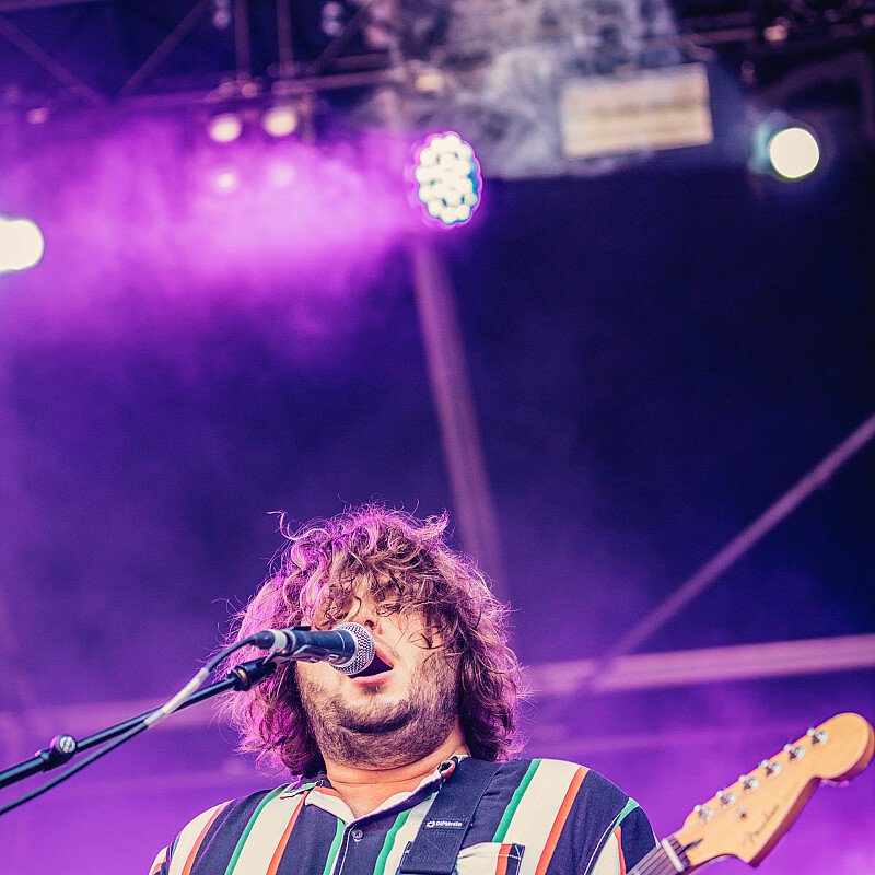 Black Leather Jacket at Boomtown 2019