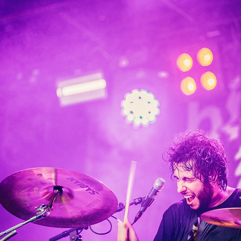 Black Leather Jacket at Boomtown 2019