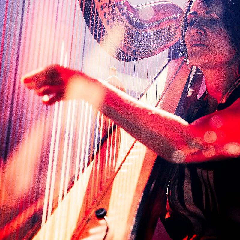 Alina Bzhezhinska & HipHarpCollective at Gent Jazz 2023