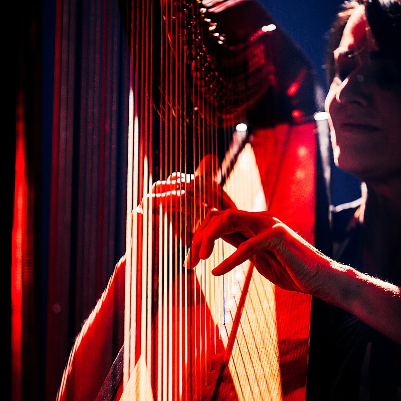 Alina Bzhezhinska & HipHarpCollective at Gent Jazz 2023