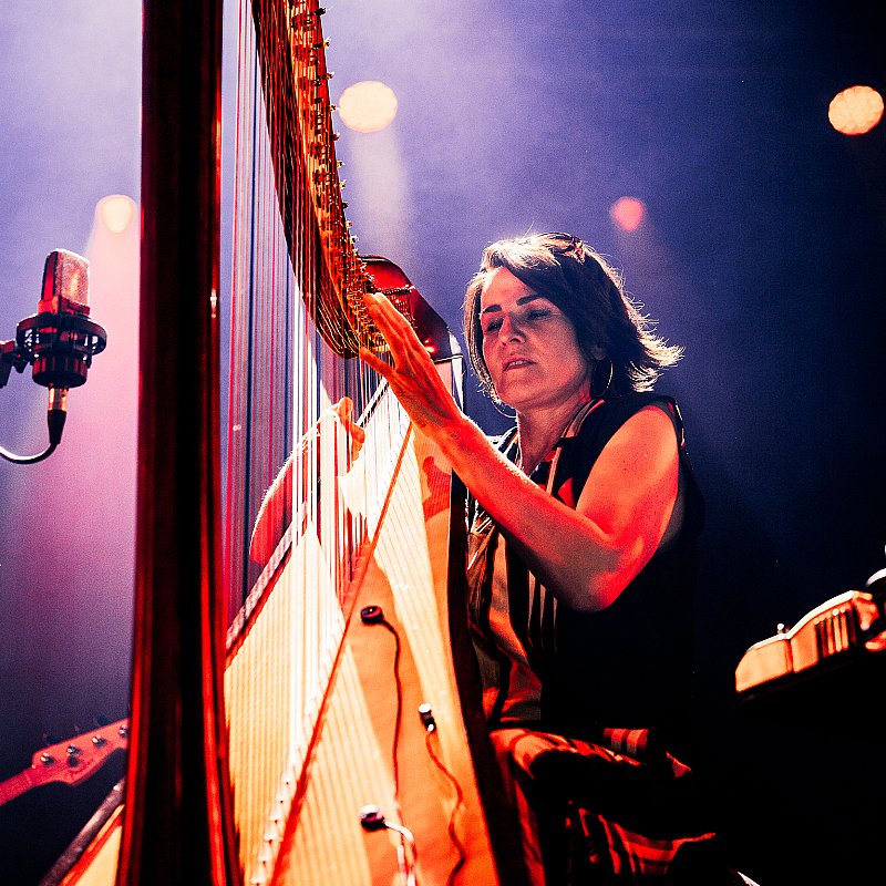 Alina Bzhezhinska & HipHarpCollective at Gent Jazz 2023