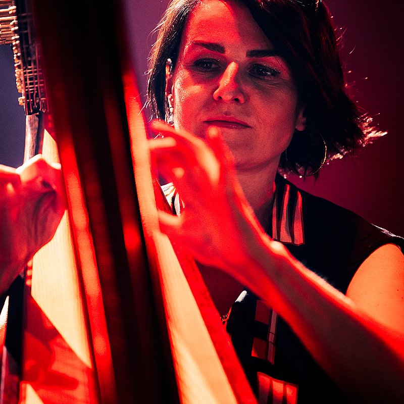 Alina Bzhezhinska & HipHarpCollective at Gent Jazz 2023