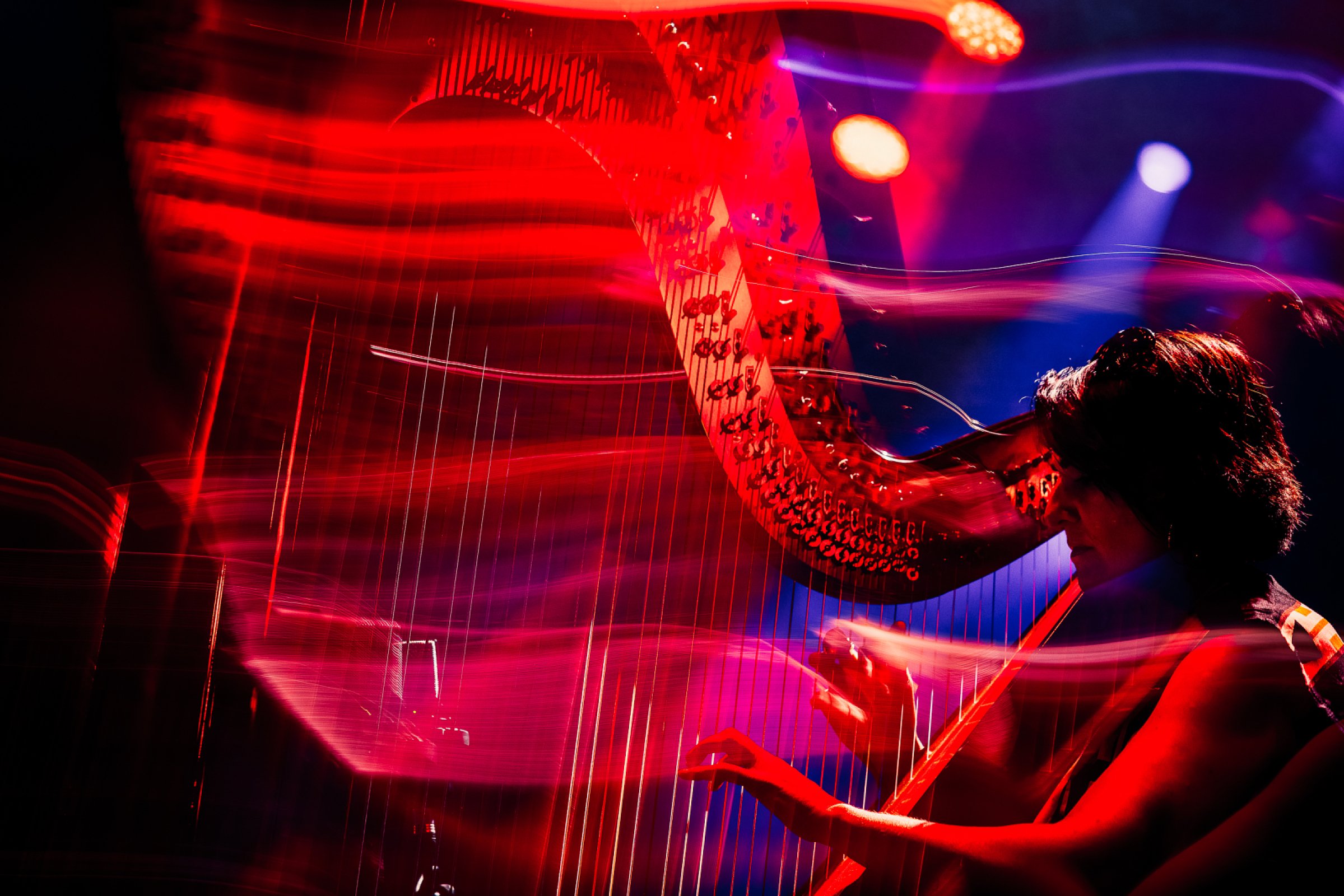 Alina Bzhezhinska & HipHarpCollective at Gent Jazz 2023