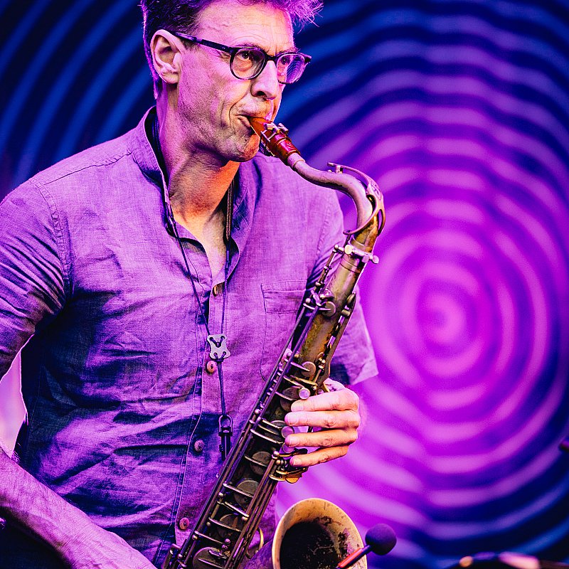 Jeroen Van Herzeele & Stephane Galland Duo at Gent Jazz 2024