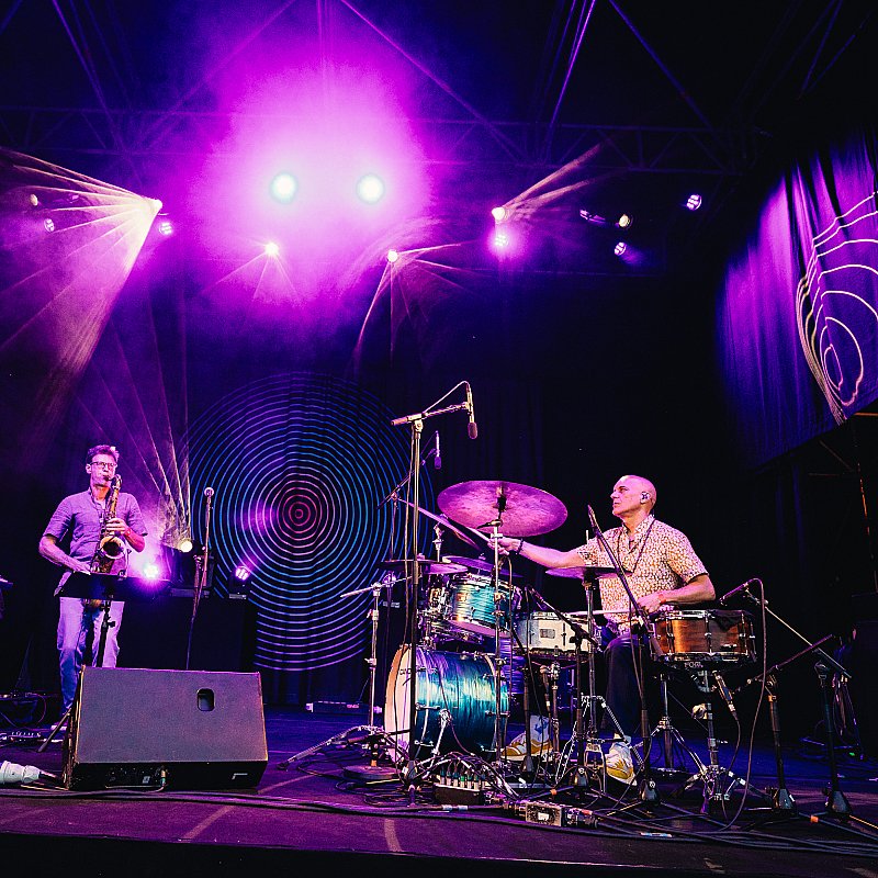 Jeroen Van Herzeele & Stephane Galland Duo at Gent Jazz 2024