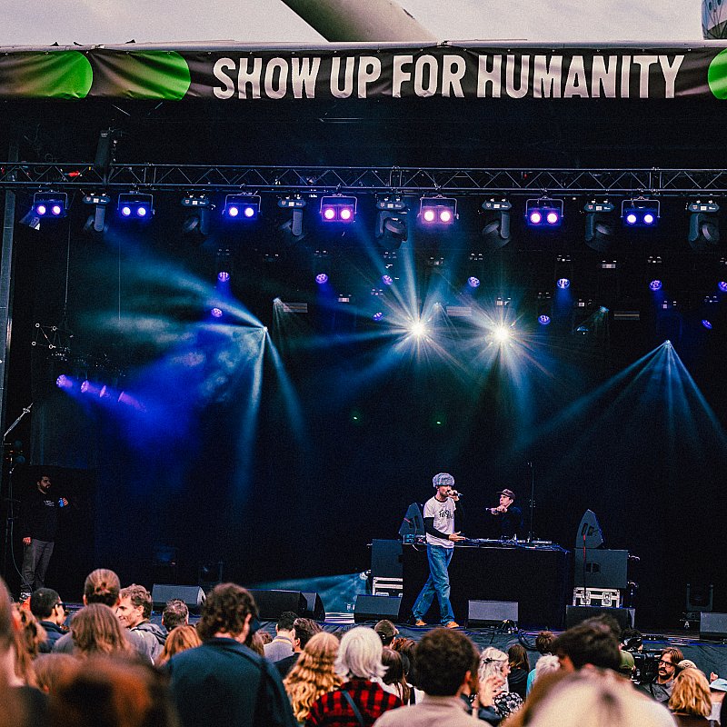Peet at Show Up For Humanity
