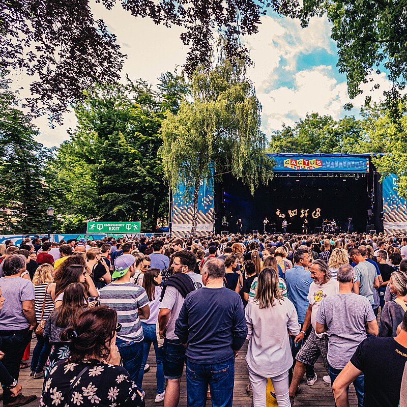 Faces on TV at Cactusfestival 2019