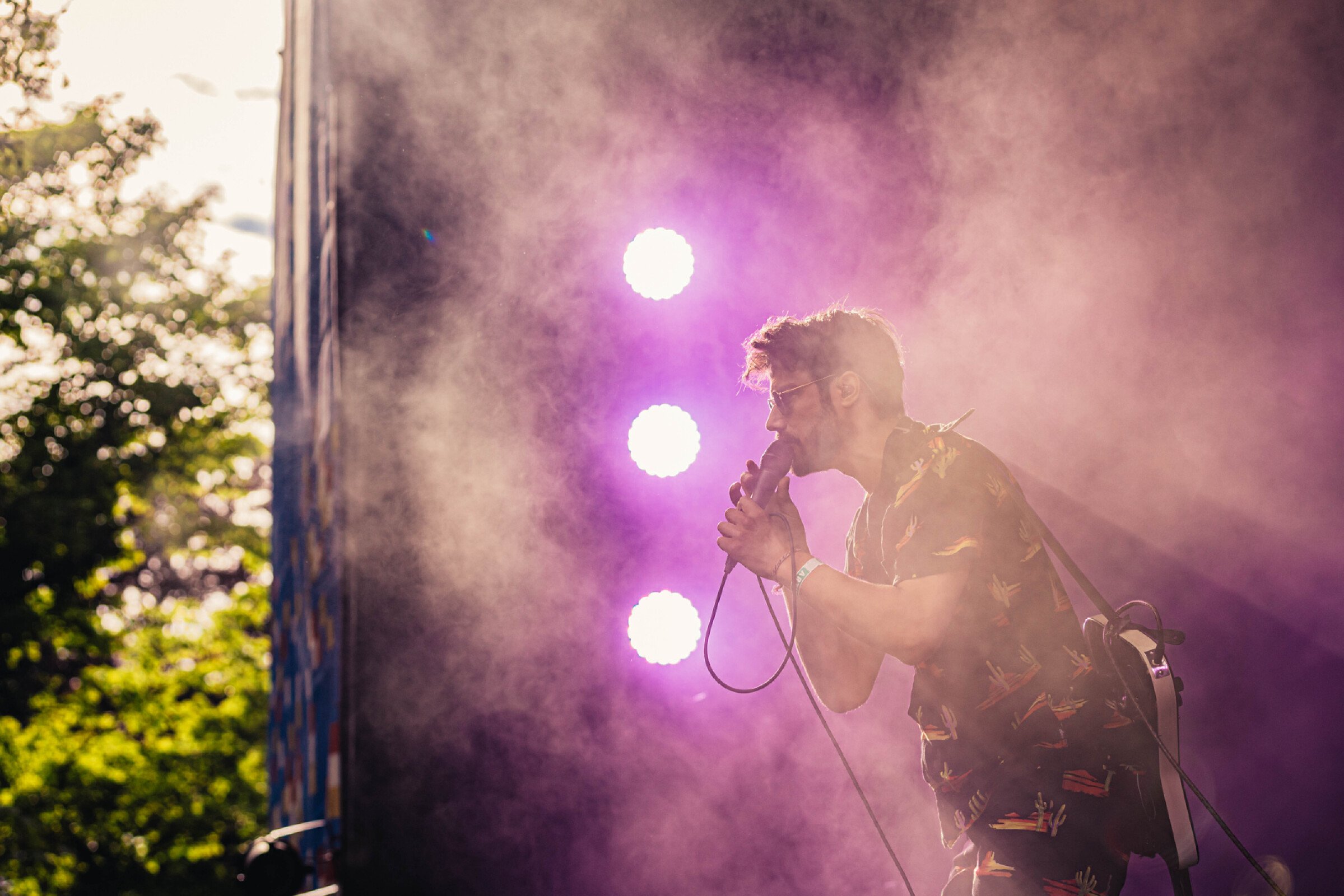 Faces on TV at Cactusfestival 2019
